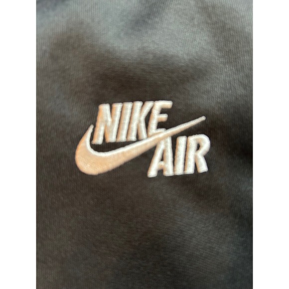 Nike Air Track Jacket Full Zip Black Neon Yellow Mens Sportswear Medium - Picture 3 of 6